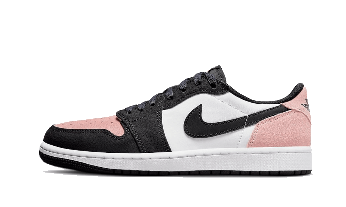 Air Jordan 1 Low OG Bleached Coral, Black/Bleached Coral-White-Grey Fog (CZ0790-061)