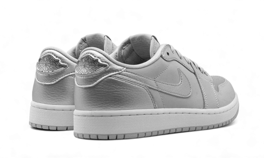 Air Jordan 1 Low OG Metallic Silver, Neutral Grey/Metallic Silver/White (CZ0790-002)