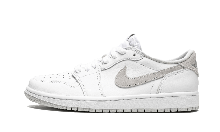 Air Jordan 1 Low OG Neutral Grey (2021), White/White-Neutral Grey (CZ0775-100)