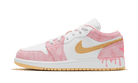 Air Jordan 1 Low Paint Drip, Arctic Punch/Pale Vanilla-White (CW7104-601)