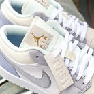 Air Jordan 1 Low Paris, White/Sky Grey-Football Grey (CV3043-100)