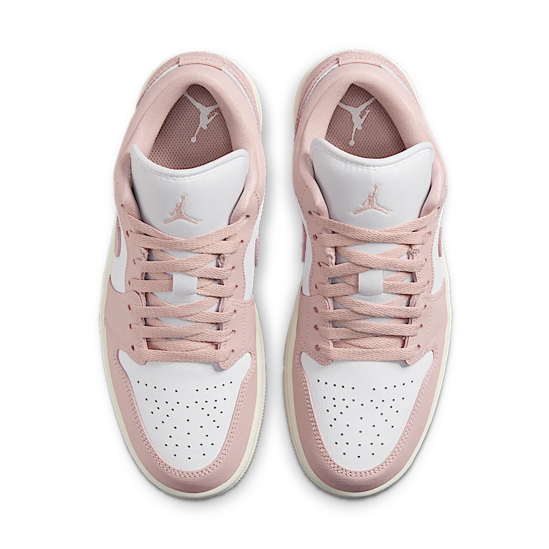 Air Jordan 1 Low Pink Oxford, White/Sail/Pink Oxford (DC0774-162)