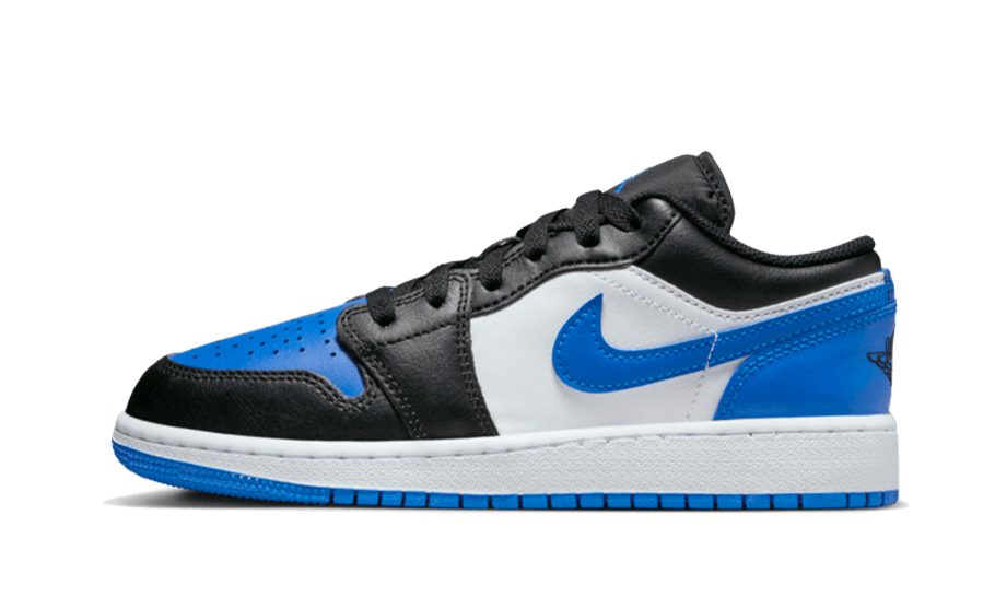 Air Jordan 1 Low SE Alternate Royal Toe, White/Black/White/Royal Blue (553560-140)