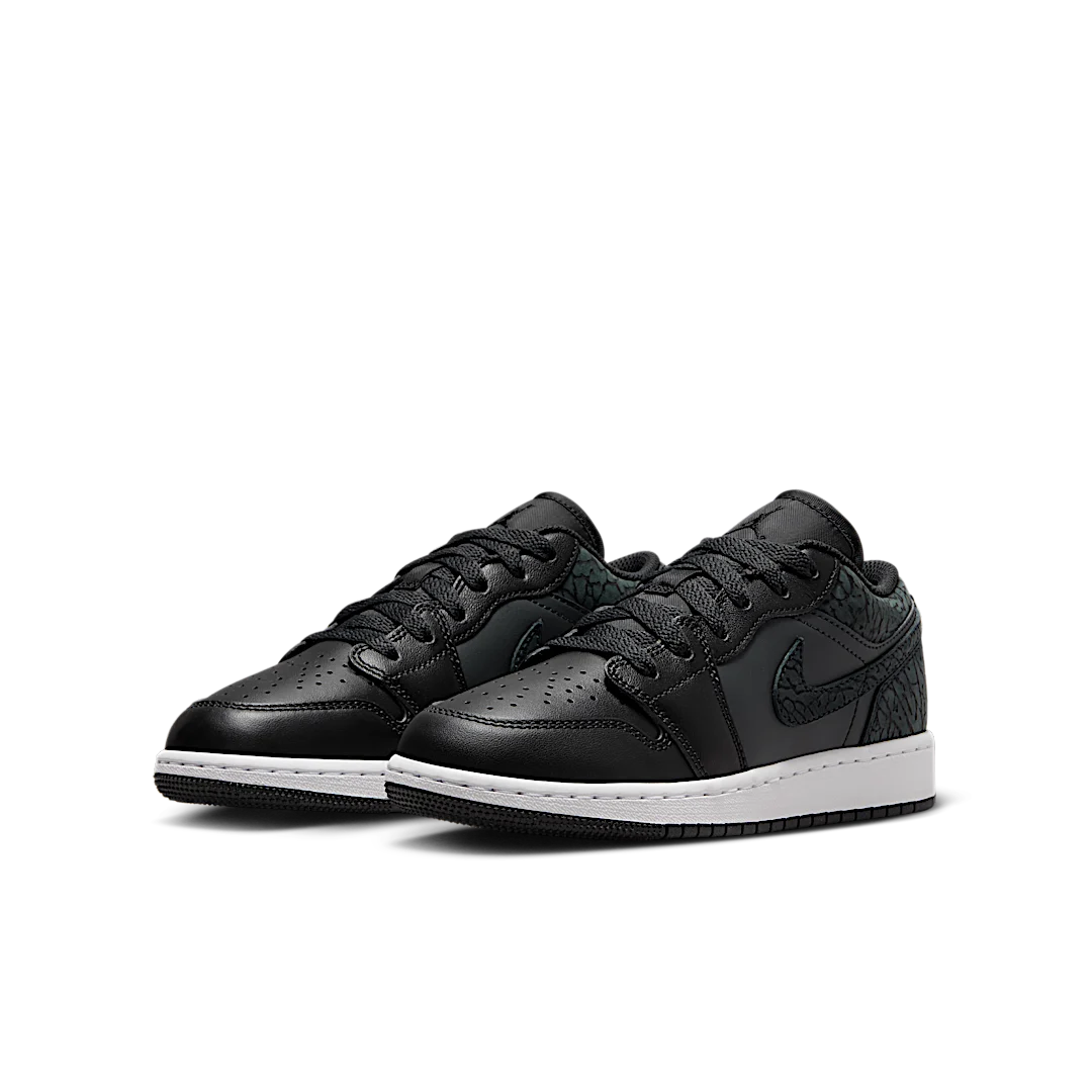 Air Jordan 1 Low SE Black Elephant, Off Noir/Black/White/Black (FB9908-001)