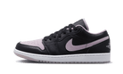 Air Jordan 1 Low SE Black Iced Lilac, Black/Iced Lilac-White (DV1309-051 / DV1333-051)