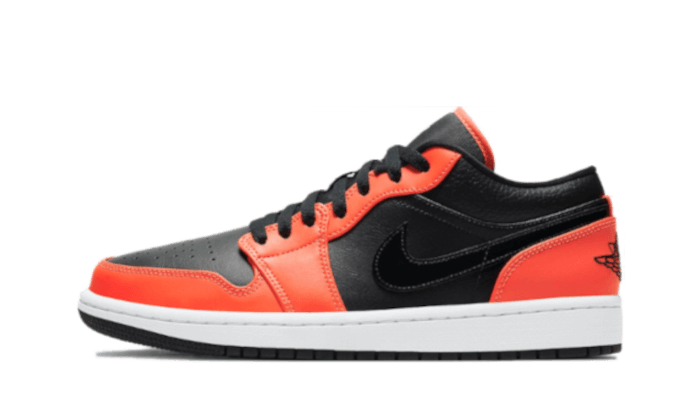 Air Jordan 1 Low SE Black Turf Orange, Black/Turf Orange-White (CK3022-008)