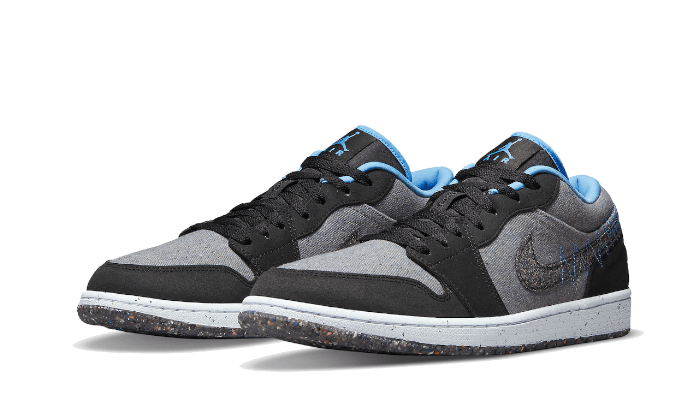 Air Jordan 1 Low SE Crater Grey University Blue, Grey/Black/University Blue (DM4657-004)