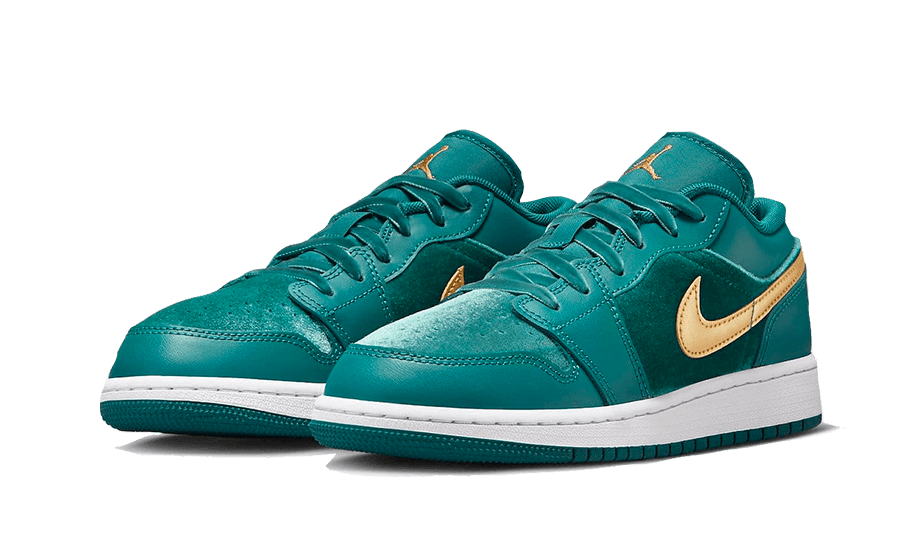 Air Jordan 1 Low SE Geode Teal Metallic Gold, Geode Teal/Metallic Gold (FB9896-300)