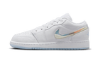 Air Jordan 1 Low SE Glitter Swoosh, White/Summit White/Ice Blue (FQ9112-100)