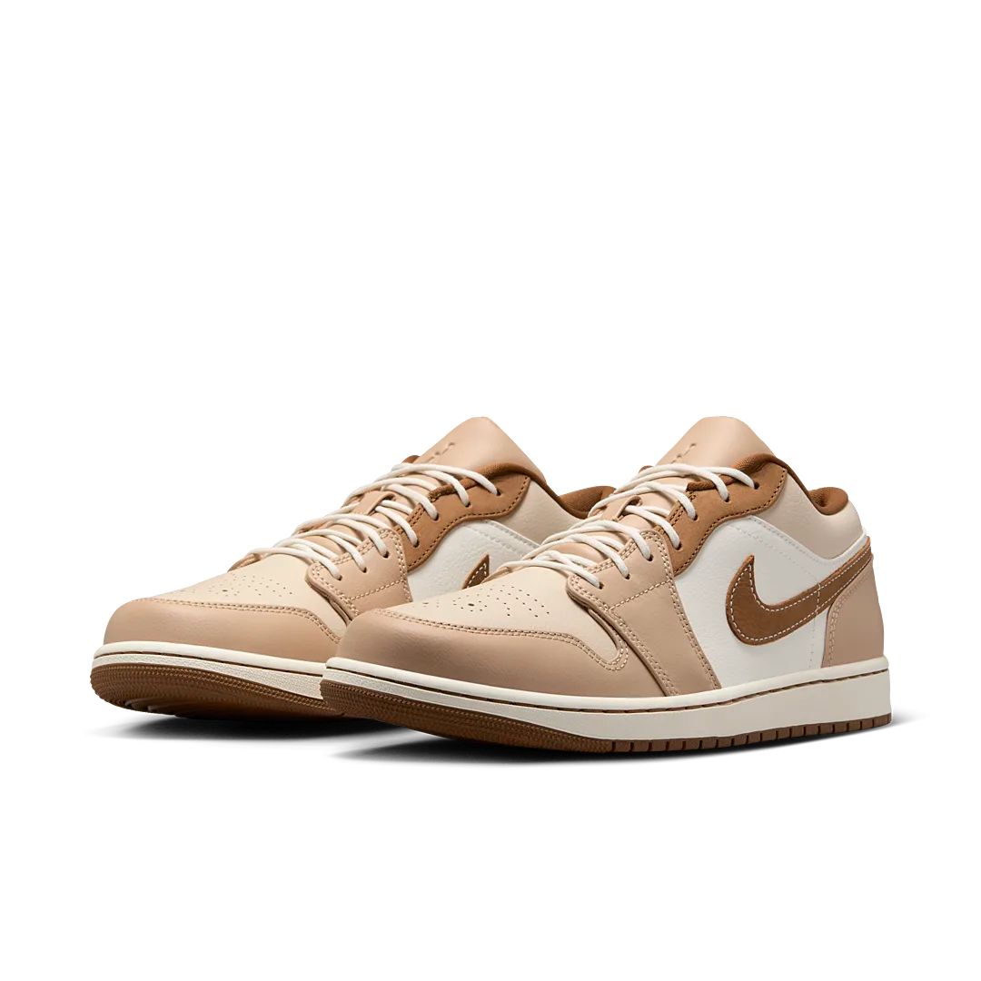 Air Jordan 1 Low SE Hemp Light British Tan, Hemp/Light British Tan-Sail-Oatmeal (HF5753-221)