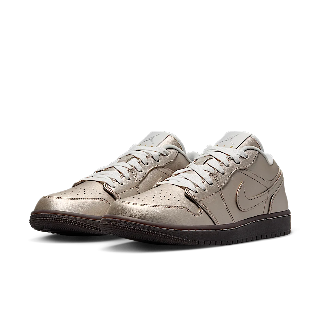 Air Jordan 1 Low SE Metallic Zinc, Metallic Zinc/Summit White/Velvet Brown/Metallic Zinc (HQ3529-099)