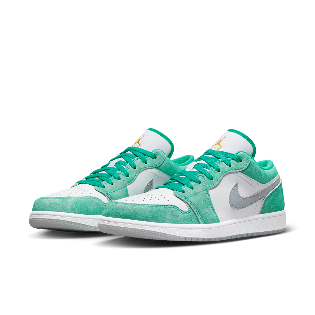 Air Jordan 1 Low SE New Emerald, New Emerald/White/Light Steel Grey (DN3705-301)