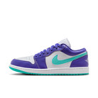 Air Jordan 1 Low SE Psychic Purple Hyper Jade, Psychic Purple/Hyper Jade/White/Cone (HJ9013-550)