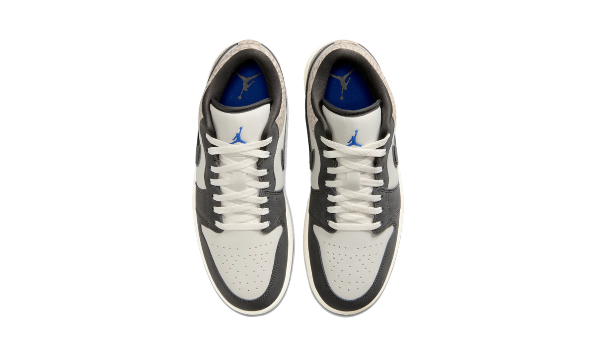 Air Jordan 1 Low SE Sail Deep Pewter Elephent Print