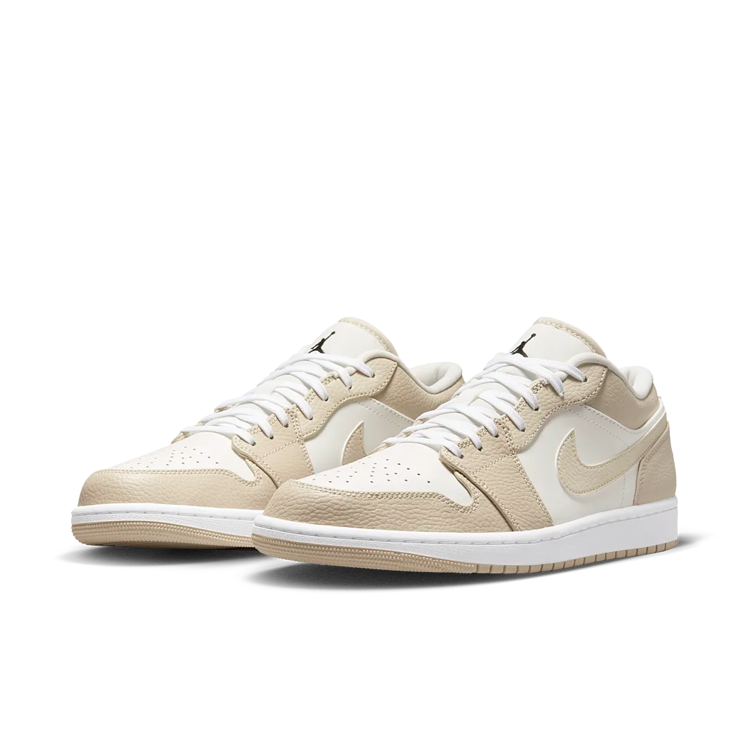 Air Jordan 1 Low SE Sail Rattan University Red, Sail/Rattan-White-Black-University Red (FB7168-121)