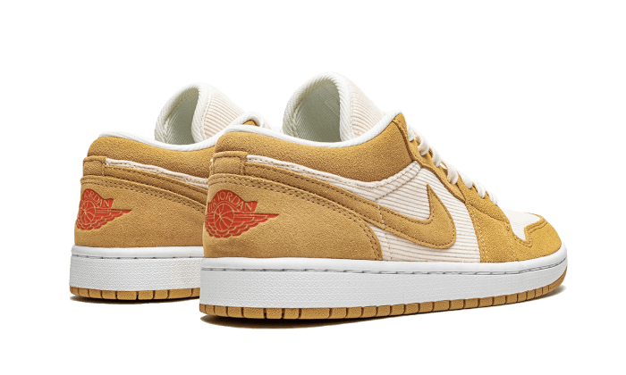 Air Jordan 1 Low SE Twine Orange Quartz Corduroy, Twine/Orange-Orange Quartz (DH7820-700)