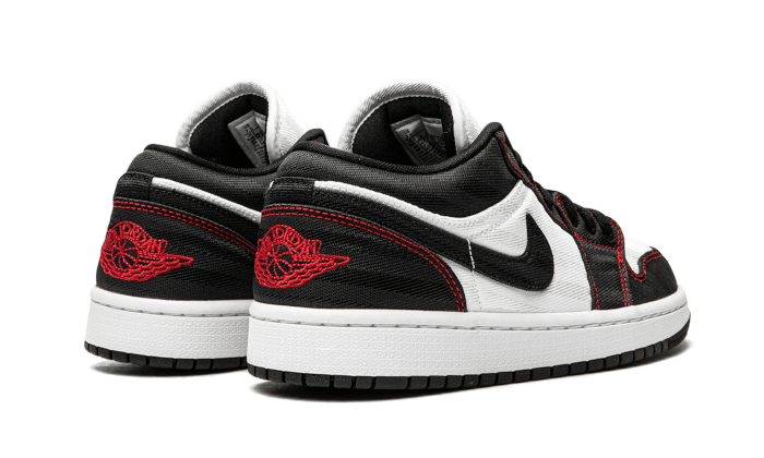 Air Jordan 1 Low SE Utility White Black Gym Red, White/Black-Gym Red (DD9337-106)