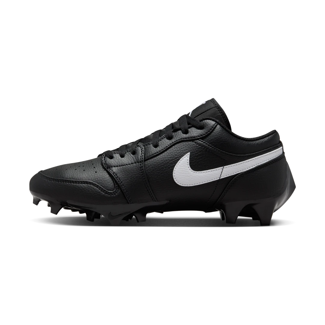 Air Jordan 1 Low TD Cleat Black White, Black/Black-White (FJ6245-001)