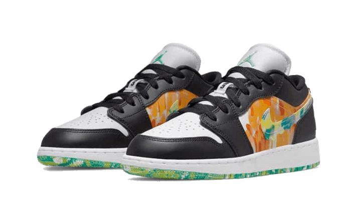 Air Jordan 1 Low Tie Dye, Multi/Black/White (DJ6252-038)