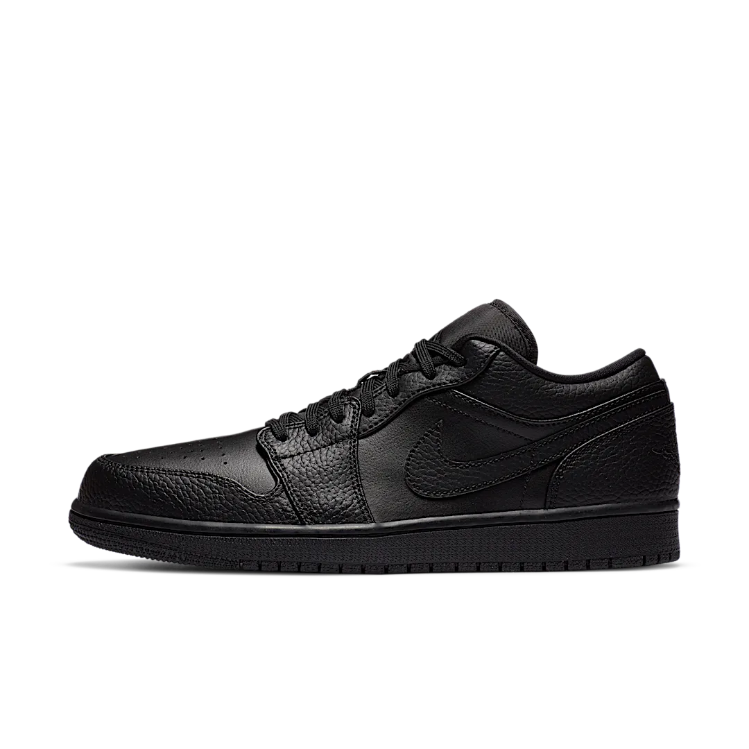 Air Jordan 1 Low Triple Black, Black/Black/Black (553558-091)