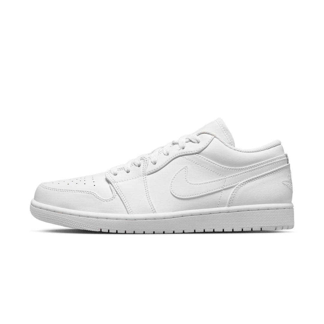 Air Jordan 1 Low Triple White, White/White (553558-136)