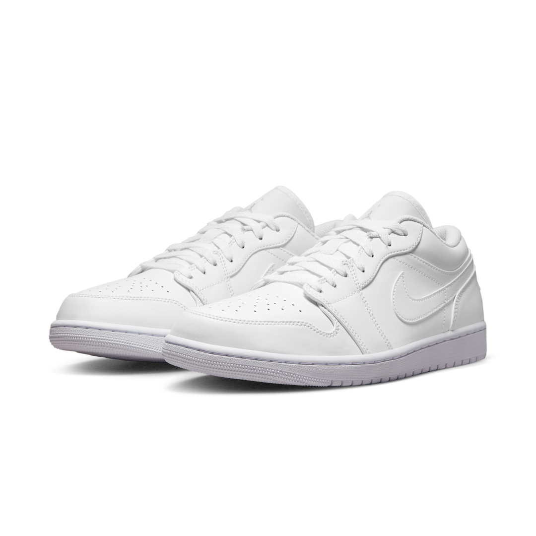 Air Jordan 1 Low Triple White, White/White (553558-136)