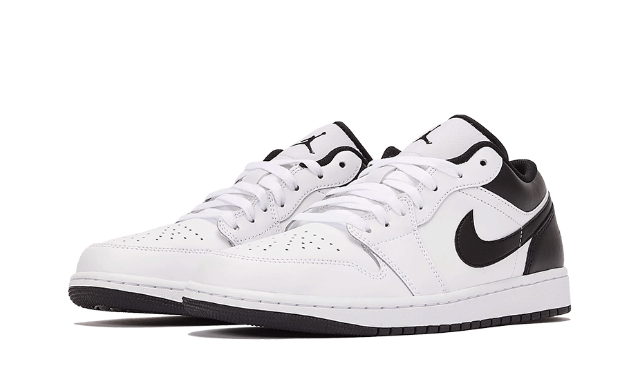 Air Jordan 1 Low White Black, White/Black (553558-132 / 553560-132)