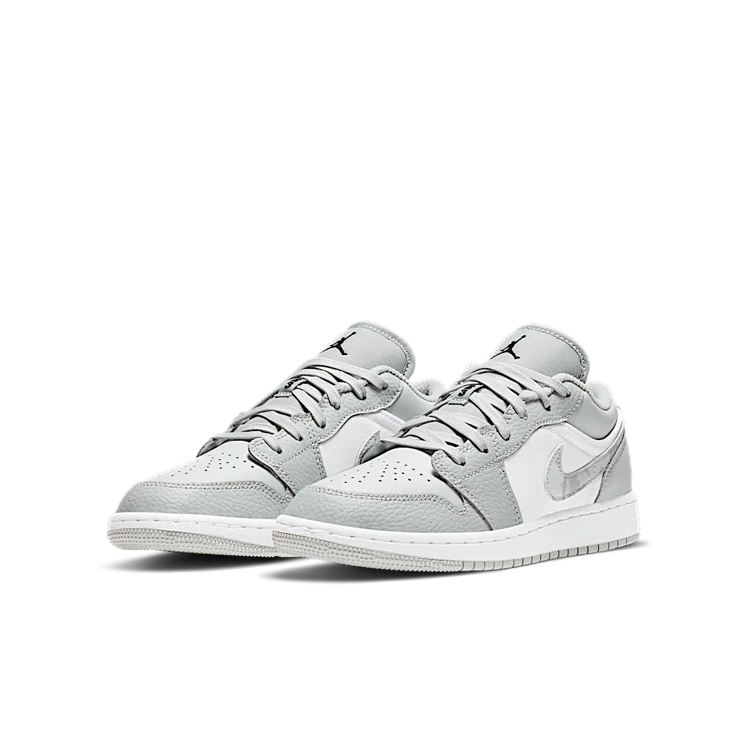 Air Jordan 1 Low White Camo, White/Photon Dust-Grey Fog (DD3234-100)