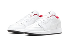 Air Jordan 1 Low White Gym Red Black, White/Gym Red/University Blue/Black (553560-164)