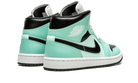 Air Jordan 1 Mid Aqua Blue Tint, Light Dew/Black-Teal Tint-White (BQ6472-300)