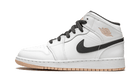 Air Jordan 1 Mid Arctic Orange, White/Anthracite-Arctic Orange (554725-180)