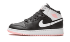 Air Jordan 1 Mid Arctic Pink Black, Black/White-Arctic Punch (555112-061)