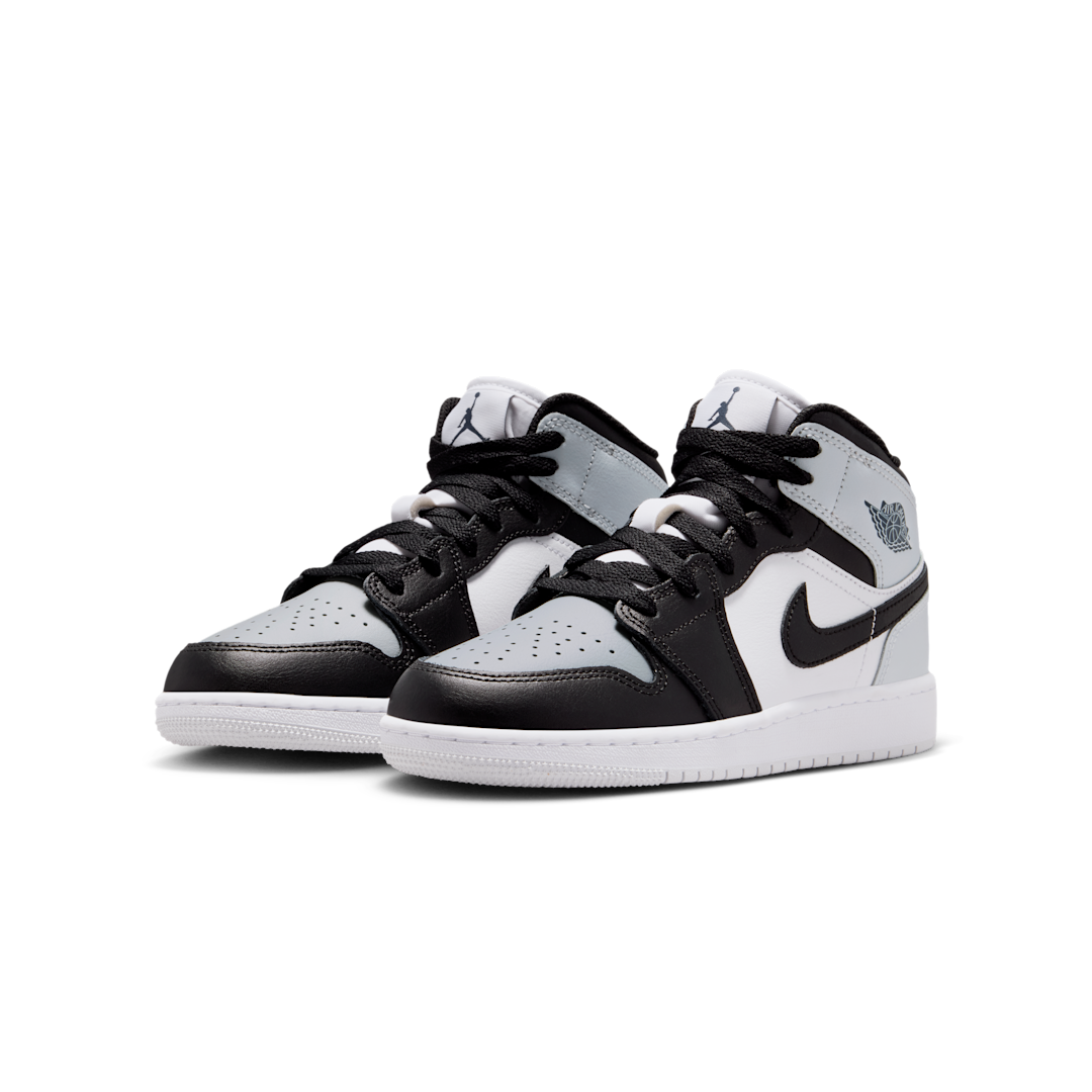 Air Jordan 1 Mid Black Aura Squadron Blue