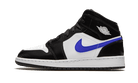 Air Jordan 1 Mid Black Racer Blue White, Black/Racer Blue-White (554725-084)