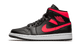 Air Jordan 1 Mid Black Siren Red