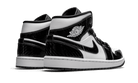 Air Jordan 1 Mid Carbon Fiber All-Star (2021), Black/White-Black (DD1649-001)