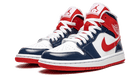 Air Jordan 1 Mid Champ Colors, Midnight Navy/University Red (DJ5984-400)