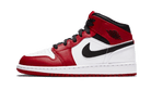 Air Jordan 1 Mid Chicago (2020), White/Gym Red-Black (554724-173 / 554725-173)