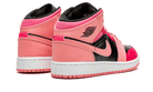 Air Jordan 1 Mid Coral Chalk, Coral Chalk/Rush Pink/Black/Pinksicle (554725-662)