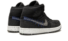 Air Jordan 1 Mid Crater Black, Black/Multi-Color-Racer Blue-White (DM3529-001)