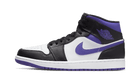 Air Jordan 1 Mid Dark Iris, Black/Dark Iris-White (554724-095)