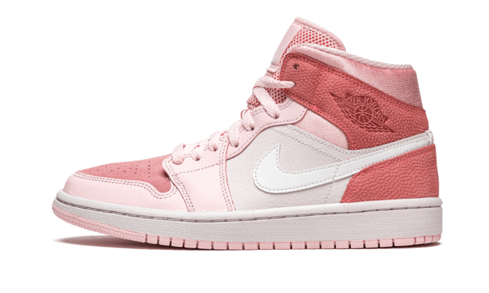 Air Jordan 1 Mid Digital Pink, Digital Pink/White-Pink Foam-Sail (CW5379-600)