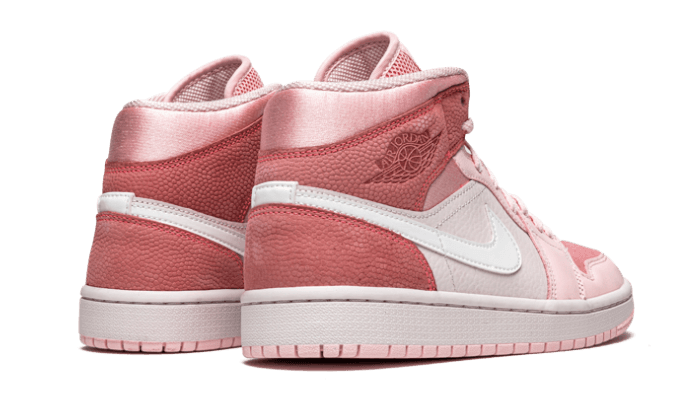 Air Jordan 1 Mid Digital Pink, Digital Pink/White-Pink Foam-Sail (CW5379-600)