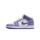 Air Jordan 1 Mid Dusty Amethyst White Court Purple