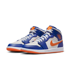 Air Jordan 1 Mid Knicks, Game Royal/Rush Orange-Phantom-White (FD1029-400)