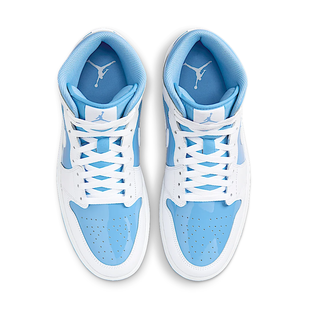 Air Jordan 1 Mid Legend Blue, White/Legend Blue (FZ2142-114)