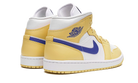 Air Jordan 1 Mid Lemon Wash Lapis, Lemon Wash/Lapis-White (BQ6472-701)