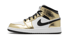 Air Jordan 1 Mid Metallic Gold Black White, Metallic Gold/Black-White (DC1419-700)