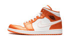 Air Jordan 1 Mid Metallic Orange, Electro Orange/Black-White (DM3531-800)