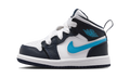 Air Jordan 1 Mid Obsidian Dark Powder Blue (TD)